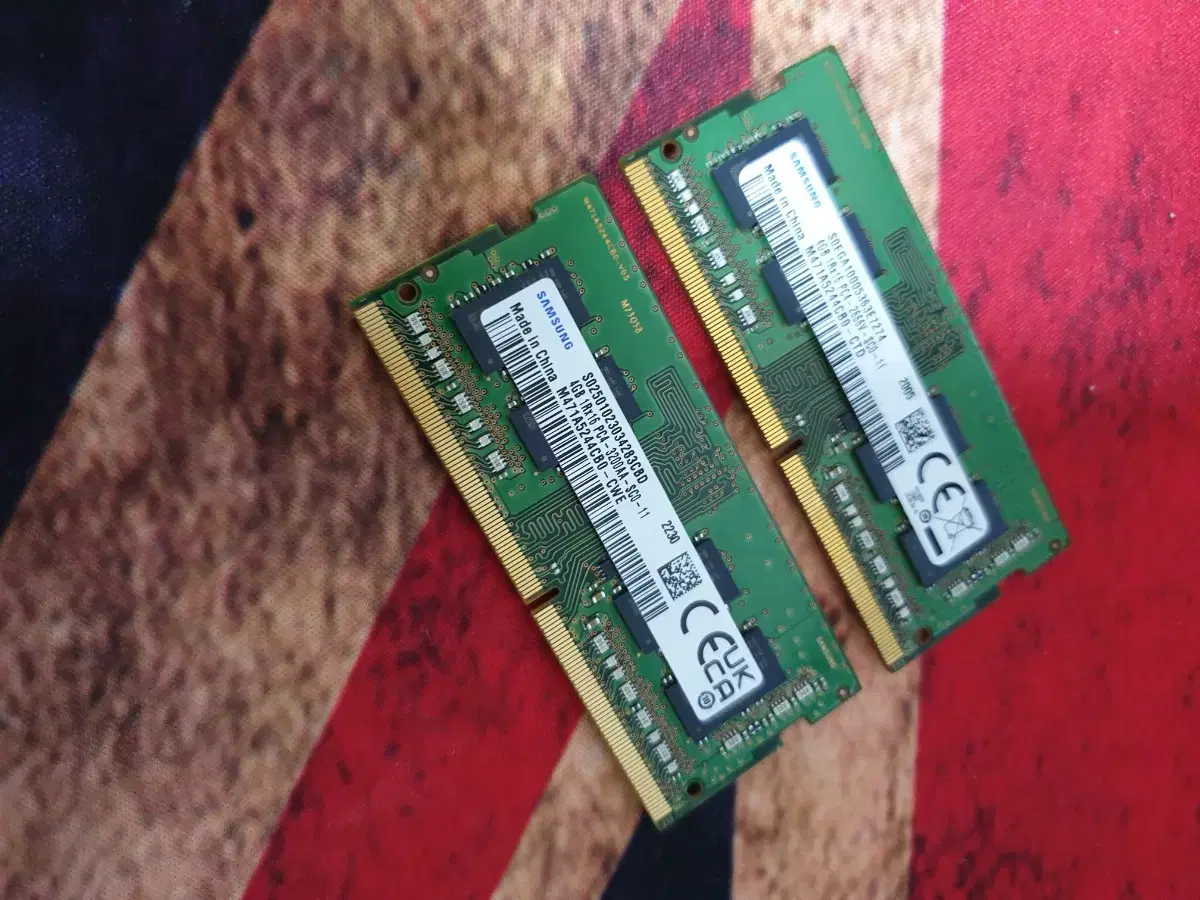 노트북용 ddr4 4gb 2ea (8gb)